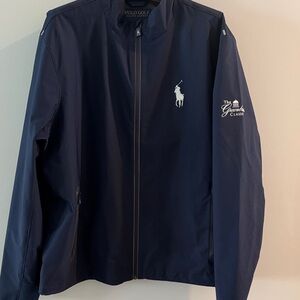 Polo Golf Navy Windbreaker Jacket